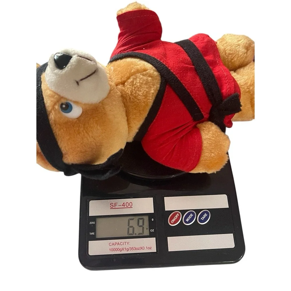 Vintage 1990 Nanco Toys Taekwondo Plush Teddy Bear Martial Arts Karate Belts 90s
